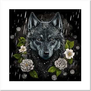 Wolfdog Spiritual Art Posters and Art